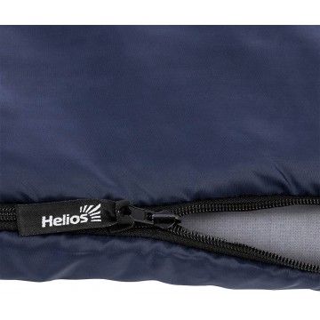 Спальный мешок FUJI Wide 400 (220х90, синтепон, синий) (T-HS-SB-FW-400) Helios