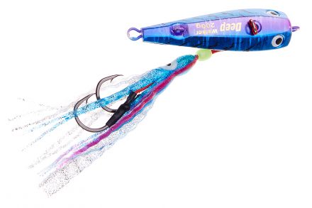 Инчику ASARI Deep Walker 200гр #01 blue/lumo