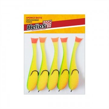 Рыбка поролоновая 11см ж/з/к 24 кр.2/0 Helios
