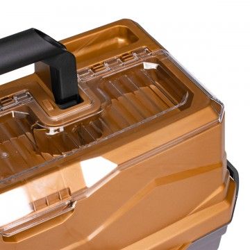 Ящик для снастей Tackle Box трехполочный NISUS золотой (N-TB-3-GO)