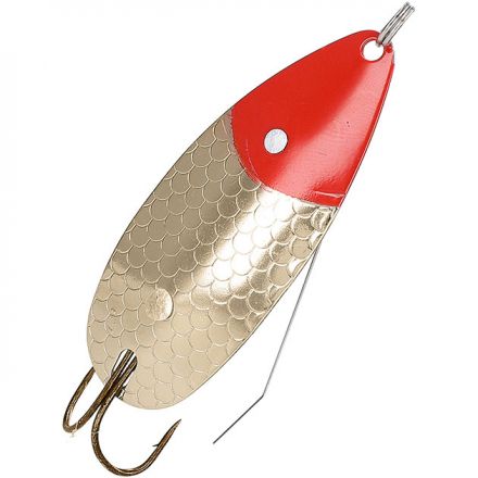 Блесна-незацепляйка колеблющаяся Mikado  PIKE № 1 / 18 гр. / 7.6 см.- золото