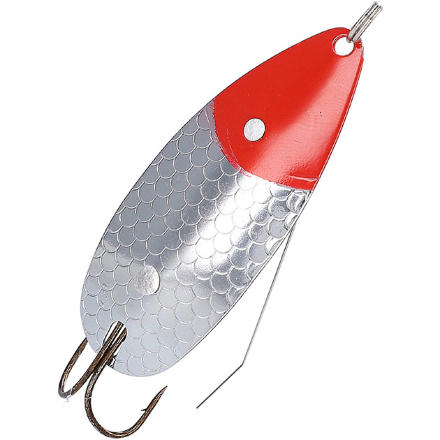 Блесна-незацепляйка колеблющаяся Mikado  PIKE № 1 / 18 гр. / 7.6 см.- серебро