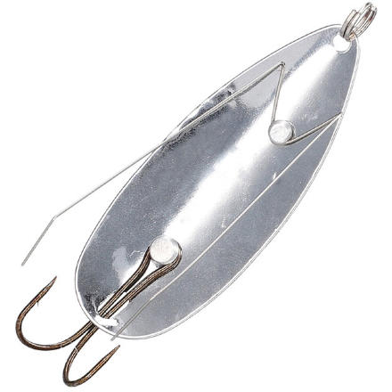 Блесна-незацепляйка колеблющаяся Mikado  PIKE № 1 / 18 гр. / 7.6 см.- серебро