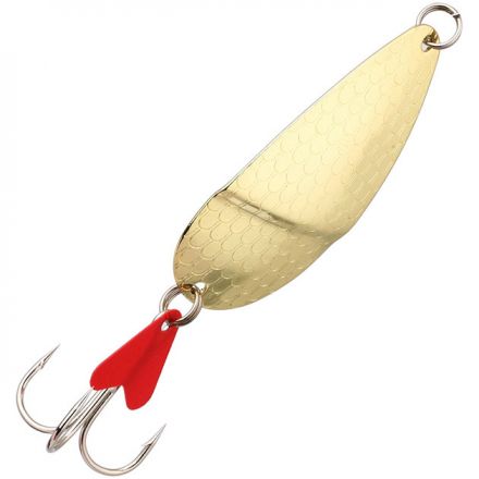 Блесна колеблющаяся Mikado EZZA (чешуя) № 2 / 12 г. / 7.1 см. - золото