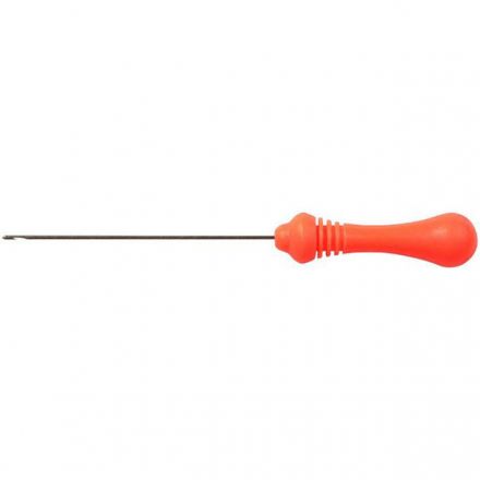 Игла - протяжка Mikado для насадки бойлов, крючёк (красная) 11,5 см.