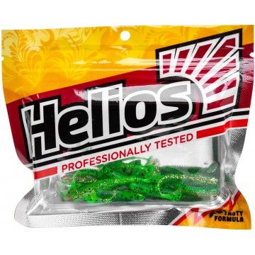 Виброхвост Liny Catcher 2,35&quot;/6 см Green Peas 12шт. (HS-5-051) Helios