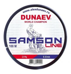 Леска Dunaev Samson 0.18мм  (2,9 кг)  100м