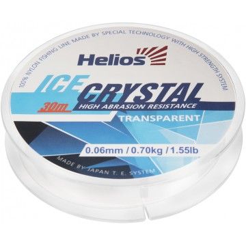 Леска Helios ICE CRYSTAL Nylon Transparent 0,06mm/30 (HS-ICT 0,06/30)