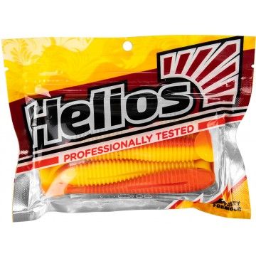 Виброхвост Catcher 2,75&quot;/7 см Orange &amp; Yellow 7шт. (HS-1-015) Helios