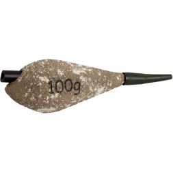 Грузило карповое сменное Mikado асимметричное (песочный) 22S  100 г.