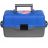 Fishing 3-tray box NISUS blue (N-FB-3-B)/ Ящик рыболова трехполочный синий NISUS