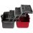 Fishing 3-tray box NISUS red (N-FB-3-R)/ Ящик рыболова трехполочный красный NISUS