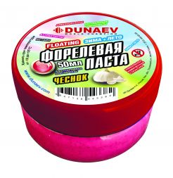 Форелевая паста Dunaev Чеснок Красная (50 мл.)