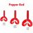 Твистер Helios Credo Double Tail 1,96&quot;/5 см Pepper Red 10шт. (HS-27-030)