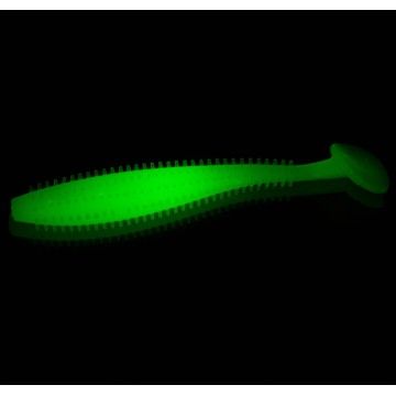 Виброхвост Helios Shaggy 5,12&#039;&#039;/13 см Phosphorus 5шт. (HS-18-041)