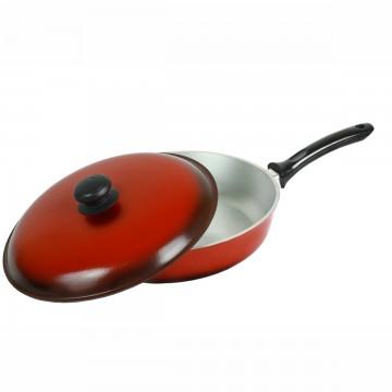 Сковорода 280 с крышкой  (глубокая) (ЭС28тpк)