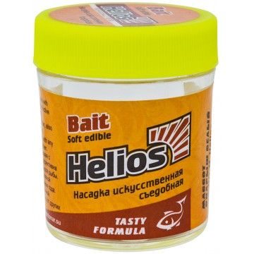 Насадка искусственная съедобная Опарыш белый (Maggot) Helios (HS-NO-M)