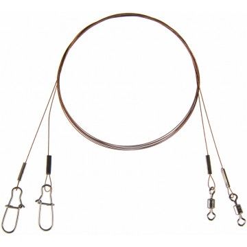 Поводок Троллинговый AFW 7 нитей 18кг 75см (2шт/уп) Helios (HS-0112)