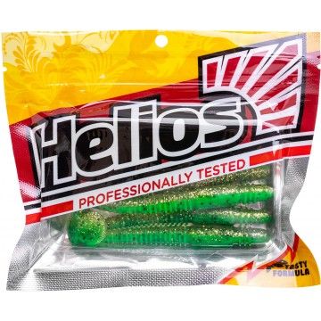 Виброхвост Minoga 3,75&quot;/9.5 см Green Peas 5шт. (HS-17-051) Helios