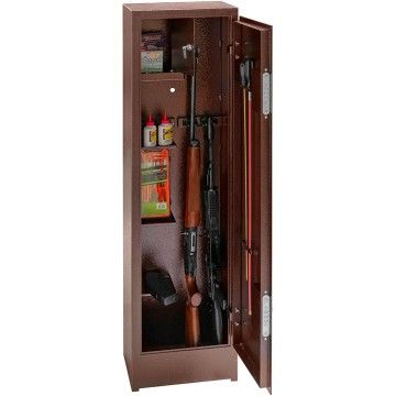 Шкаф металлический для хранения оружия &quot;Гарант&quot; 1400х350х250 (T-SG-204) Тонар
