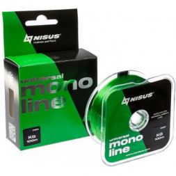 Леска MONOLINE Green 0,35mm/100m Nylon Nisus (N-MG-035-100)
