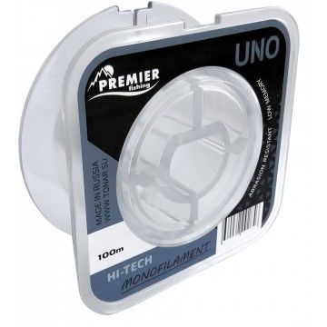 Леска UNO 0,10mm/100m Clear Nylon (PR-U-C-010-100) Premier Fishing