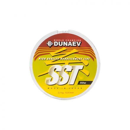 Леска Dunaev SST 0.14мм  (2,5 кг)  50м