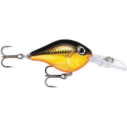 Воблер RAPALA Ultra Light Crank 03 /G /плавающий/ 1,2-2,4м, 3см, 4гр