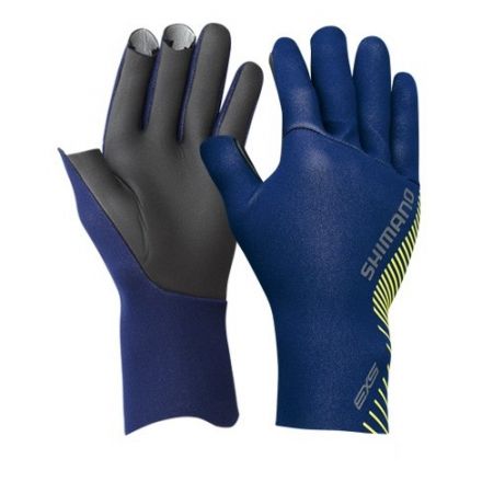 Перчатки Shimano GL-061S (Размер JP XL) Цвет Синий