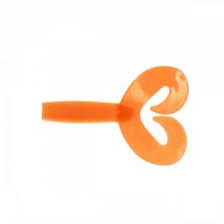 Твистер Helios Credo Double Tail 3,54&quot;/9 см Orange 5шт. (HS-28-024)