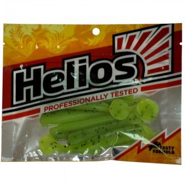 Виброхвост Helios Chebak 3,15&quot;/8 см Pepper Lime 7шт. (HS-3-009)