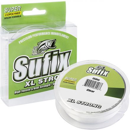 Леска SUFIX XL Strong прозрачная 150м 0.16мм 2,2кг