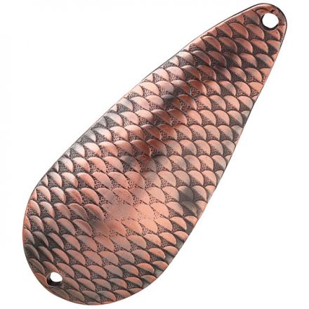 Блесна колеблющаяся Mikado TRACKER № 1 / 38 г. / 8.5 см. - состаренная медь