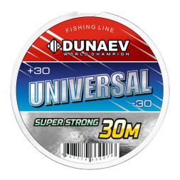 Леска Dunaev Universal 0.12мм  (1,3 кг)  30м
