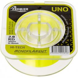 Леска UNO 0,16mm/100m F.Yellow Nylon PREMIER fishing (PR-U-Y-016-100)