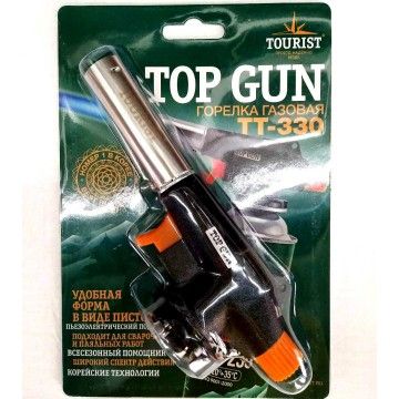Горелка газовая TOP GUN с пьезоподжигом (TT-330) TOURIST