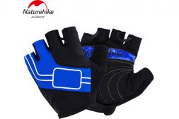 Перчатки NATUREHIKE NH Half Finger Cycling Gloves (Blue) XL