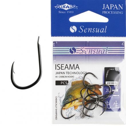 Крючки Mikado SENSUAL - ISEAMA № 1 BN (с лопаткой) ( 10 шт.)