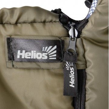 Спальный мешок OLYMPUS 200 (210х70, холлофайбер, зеленый/город) (T-HS-SB-O-200-NC) Helios