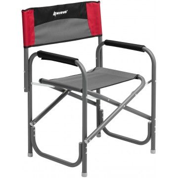 Кресло директорское серый/красный/черный (N-DC-95200-GRD) NISUS (пр-во ГК Тонар)