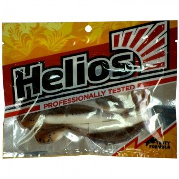 Виброхвост Helios Chubby 3,55&quot;/9 см Rusty &amp; White 5шт. (HS-4-005)