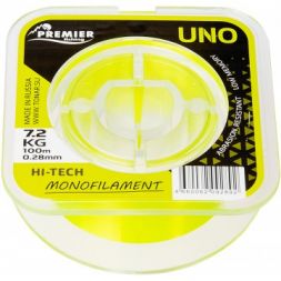 Леска UNO 0,28mm/100m F.Yellow Nylon PREMIER fishing (PR-U-Y-028-100)
