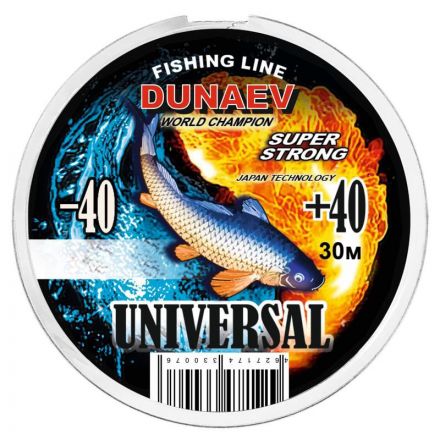 Леска Dunaev Universal 0.26мм  (6 кг)  30м
