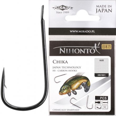 Крючки Mikado NIHONTO - CHIKA № 14 BN (с лопаткой) ( 21 шт.)