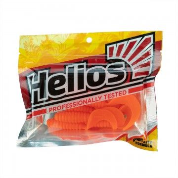 Твистер Helios Credo 2,35&quot;/6,0 см Orange 7шт. (HS-10-024)