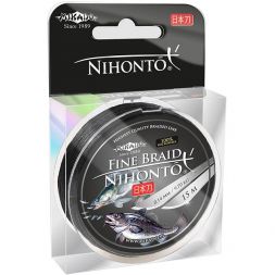 Плетеный шнур Mikado NIHONTO FINE BRAID 0,10 black (15 м) - 7.70 кг.
