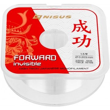 Леска FORWARD Invisible 0,203mm/100m Nylon (N-FI-0203-100) Nisus