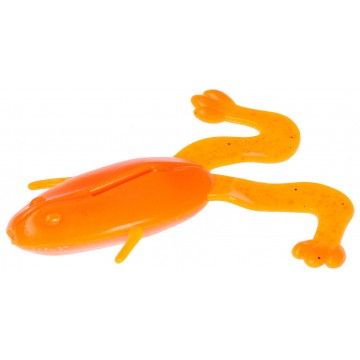 Лягушка Helios Crazy Frog 2,36&quot;/6,0 см Orange &amp; Sparkles 10шт. (HS-22-022)