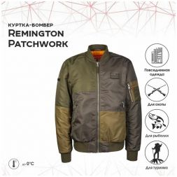 Куртка-бомбер Remington Patchwork XL