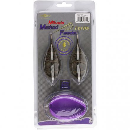 Набор методных кормушек FORTIS XL 2x55 г.+ форма